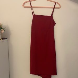 Lulus red mini dress